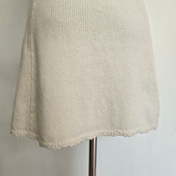 Vintage Tennisknit by Hampton Court Mini Knit Dress Floral 1970s Rare Women - Picture 6 of 11